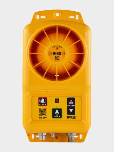 HoistCom Unit (Model 140HCV Volume Control Unit, Foot Switch, Hand-Mic, Radio Interface)